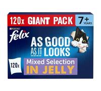 Felix As Good As It Looks Mixed Selection Senior Cat Food 100g x 120