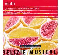 Felix Ayo:Corrado De Bernart - Viotti: Sonatas Violin Piano Op.4