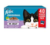 FELIX Cat Food Mixed Selection in Jelly 40x100g