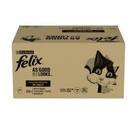FELIX As Good As it Looks Favourites Selection in Jelly Wet Cat Food - 120 x 85g