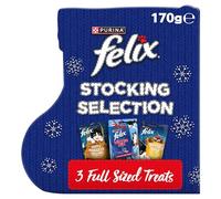 FELIX Cat Treats Christmas Stocking 170g (Pack of 5)