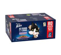 Felix As Good As It Looks Mega Pack 80 x 85g - Favourites Selection in Jelly