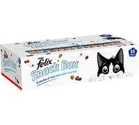 Felix Cat Treats Snack Box, 765g - Pack of 14