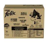 Felix Countryside Selection Karma dla dorosłych kotów w galaretce 10,2 kg (120 x