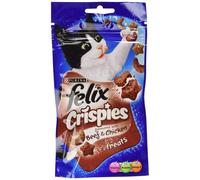 Felix Crispies Beef And Chicken Cat Treats (8 Packs)