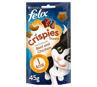 Felix Crispies Beef and Chicken for Cats 45g