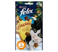 FELIX Crispies Chicken and Beef Cat Treats - 45g