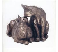 'Felix et Oscar' Cat Sculpture by Paul Jenkins by Frith Sculpture