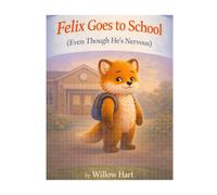 Felix Goes To School (Even Though He’s Nervous): A Gentle Story About Worries, Bravery, and the First Day of School (Felix the Brave Fox)