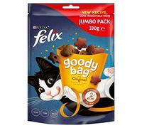 FELIX Goody Bag Original Chicken, Liver and Turkey Cat Treats - 330g