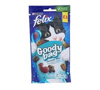 Felix Goody Bag Seaside Mix, 60 g, Pack of 8