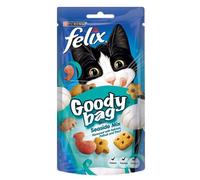 Felix Goody Bag Seaside Mix Adult Cat Treat 60g