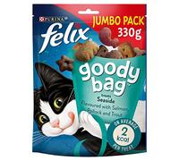 Felix Goody Bag Seaside Mix Cat Treats 330g, Pack of 5