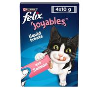 FELIX Joyables Salmon Liquid Cat Treat 4x10g (Pack of 11)