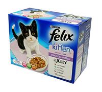 Felix Kitten Mixed In Jelly Cat Food 4(12X100G)