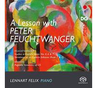 Felix Lennart - A Lesson With Peter Feuchtwanger; Brahms Paganini Variation