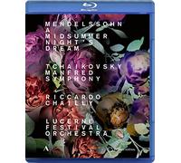 Felix Mendelssohn: A Midsummer Night's Dream, Pyotr Ilyich Tchaikovsky: Manfred Symphony [Blu-ray] [Region Free]