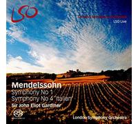 Felix Mendelssohn-Ba - Symphony No 1 / Symphony No 4 'Italian' - Blu-r - E123z