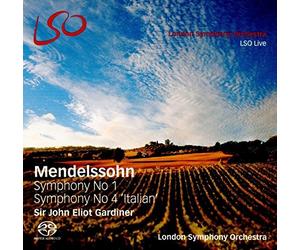 Felix Mendelssohn-Ba - Symphony No 1 / Symphony No 4 'Italian' - Blu-r - F123z