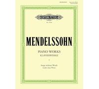 FELIX MENDELSSOHN BARTHOLDY : KLAVIERWERKE BAND 1: LIEDER OHNE WORTE - PIANO