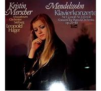 Felix Mendelssohn-Bartholdy - Kristin Merscher , Das Mozarteum Orchester Salzburg , Leopold Hager - Klavierkonzerte Nr. 1 G-moll Op. 25 & Nr. 2 D-moll Op. 40 - Eurodisc - SQ 200 152-366