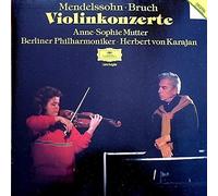 Felix Mendelssohn-Bartholdy o Max Bruch - Anne-Sophie Mutter, Berliner Philharmoniker, Herbert von Karajan - Violinkonzerte - VEB Deutsche Schallplatten Berlin - 7 25 071, ETERNA - 7 25 071