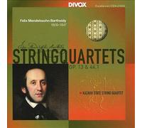 Felix Mendelssohn Bartholdy: String Quartets Op. 13 & 44,1 by Kazakh State...