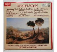 Felix Mendelssohn-Bartholdy , Wiener Philharmoniker , Christoph von Dohnányi - Symphony No. 4, 'Italian' / Overtures: Fingal's Cave/ Calm Sea & Prosperous Voyage