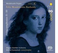 Felix Mendelssohn Felix Mendelssohn Bartholdy: String Symphonies 8-10 (CD)