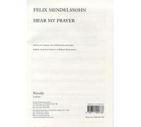 Felix Mendelssohn: Hear My Prayer (Soprano/SATB)