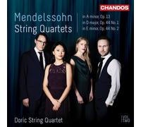 Felix Mendelssohn Mendelssohn: String Quartets - Volume 2 (CD) Album (US IMPORT)