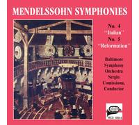Baltimore/Comissiona - Felix Mendelssohn: Symphony No 4, 'Italia'