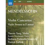 Felix Mendelssohn Mendelssohn: Violin Concertos (Blu-ray) Audio (US IMPORT)