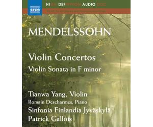 Felix Mendelssohn Mendelssohn: Violin Concertos (Blu-ray) Audio (US IMPORT)
