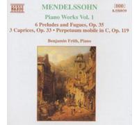 Benjamin – Piano Works Vol.1: 6 Preludes & Fugues Op35/3 Caprices Op33/Perpetuum mobile in C Op119