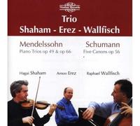 Wallfisch/Shaham/Erez – Felix Mendelssohn, Robert Schumann: Trios, Five Canons