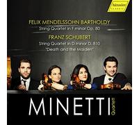Felix Mendelssohn: String Quartet in F minor, Op. 80, Franz Schubert: String Quartet in D minor, D. 810 """"""""""""""""