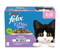 Felix Kitten Mixed Selection in Jelly Wet Cat Food