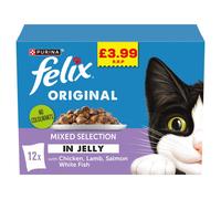 FELIX Original Mixed Selection 12x85g (Pack of 4)