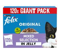 FELIX Original Mixed Selection in Jelly Wet Cat Food 120x85g