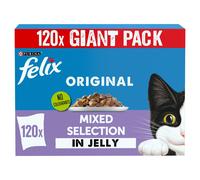 FELIX Original Mixed Selection in Jelly Wet Cat Food 120x85g