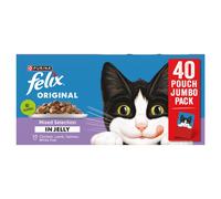 Felix Original Mixed Selection in Jelly Wet Cat Food - 40 x 85g