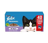 FELIX Original Mixed Selection in Jelly Wet Cat Food 40x85g