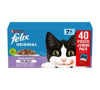 FELIX Original Senior 7+ Mixed Selection in Jelly Wet Cat Food 40x85g
