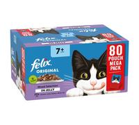 Felix Original Senior 7+ Mixed Selection In Jelly Wet Cat Food 80X85G