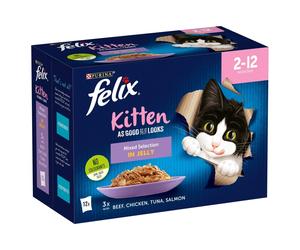 Felix Pch AGAIL Kitten Mixed 4x12x100g