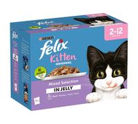 Felix Pch Kitten Mix Beef CIJ 4x12x100g