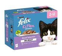 Felix Pch Kitten Mix Chkn CIJ 4x12x100g