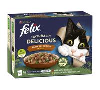 Felix Pch Nat Delic Farm Mix J 4x12x80g