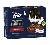 Felix Pch Tasty Shred Frm Sel G 4x12x80g